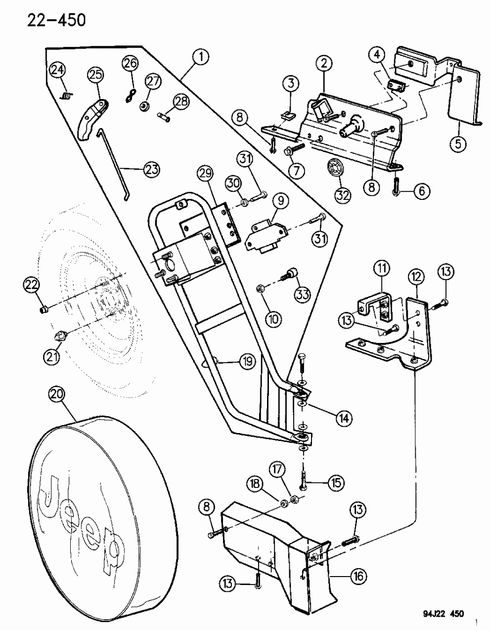 Mopar 83507112 Package, Bushing