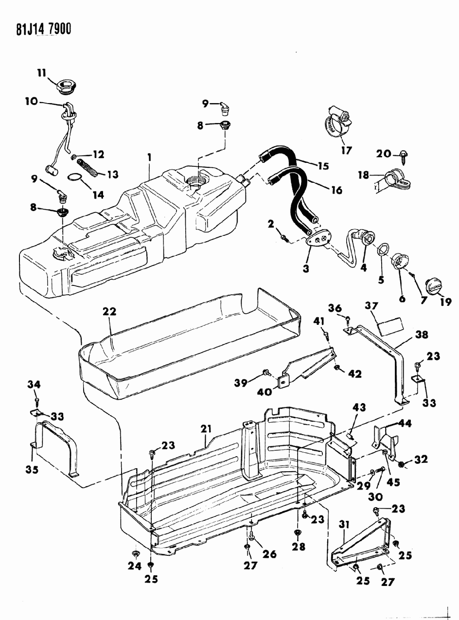 Mopar J5350897 Cap, Fuel Filler, Non - Locking