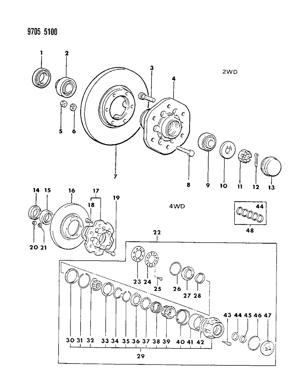 Mopar MB081727 Bolt