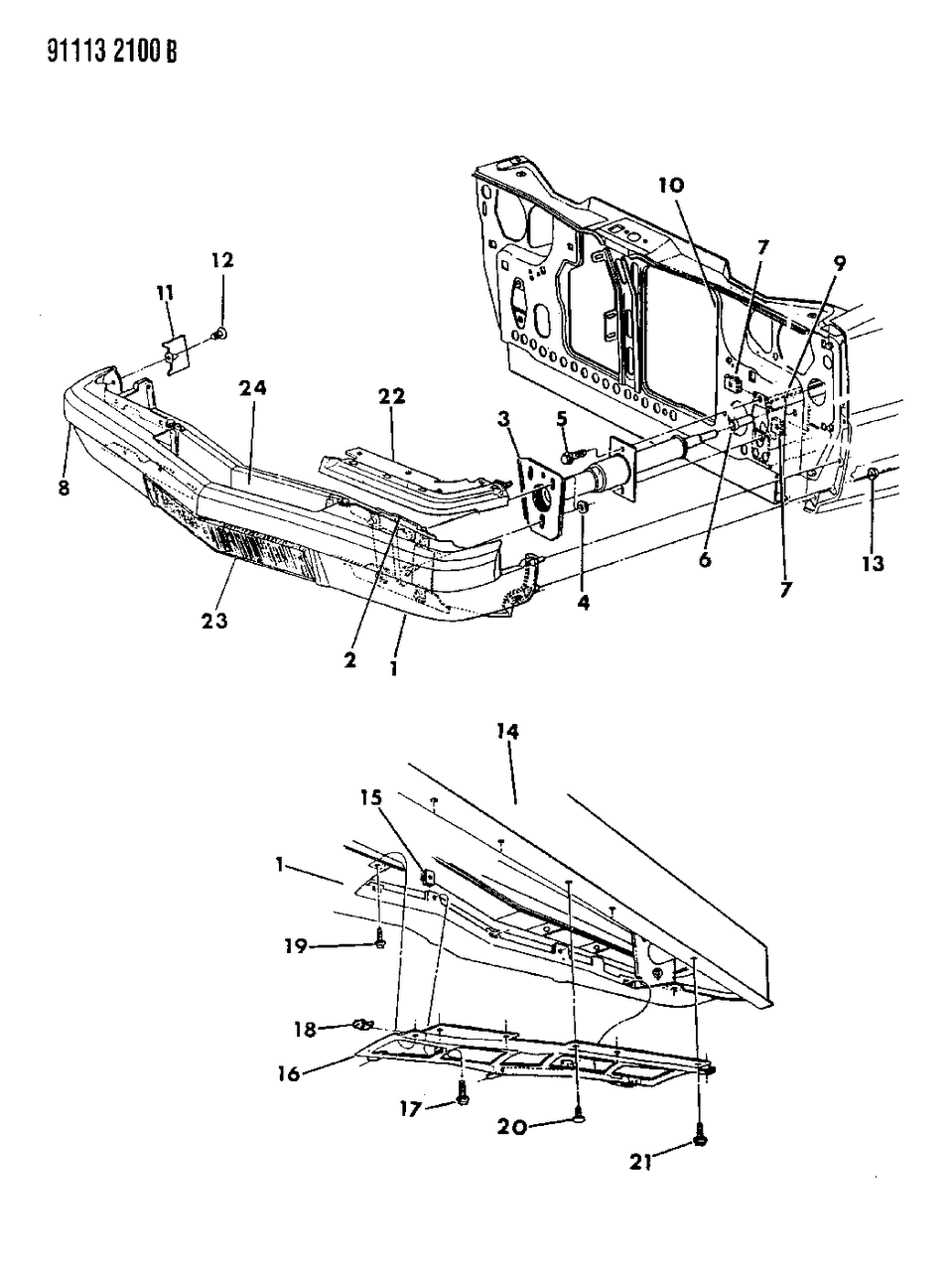 Mopar 4388884 Energy Absorber
