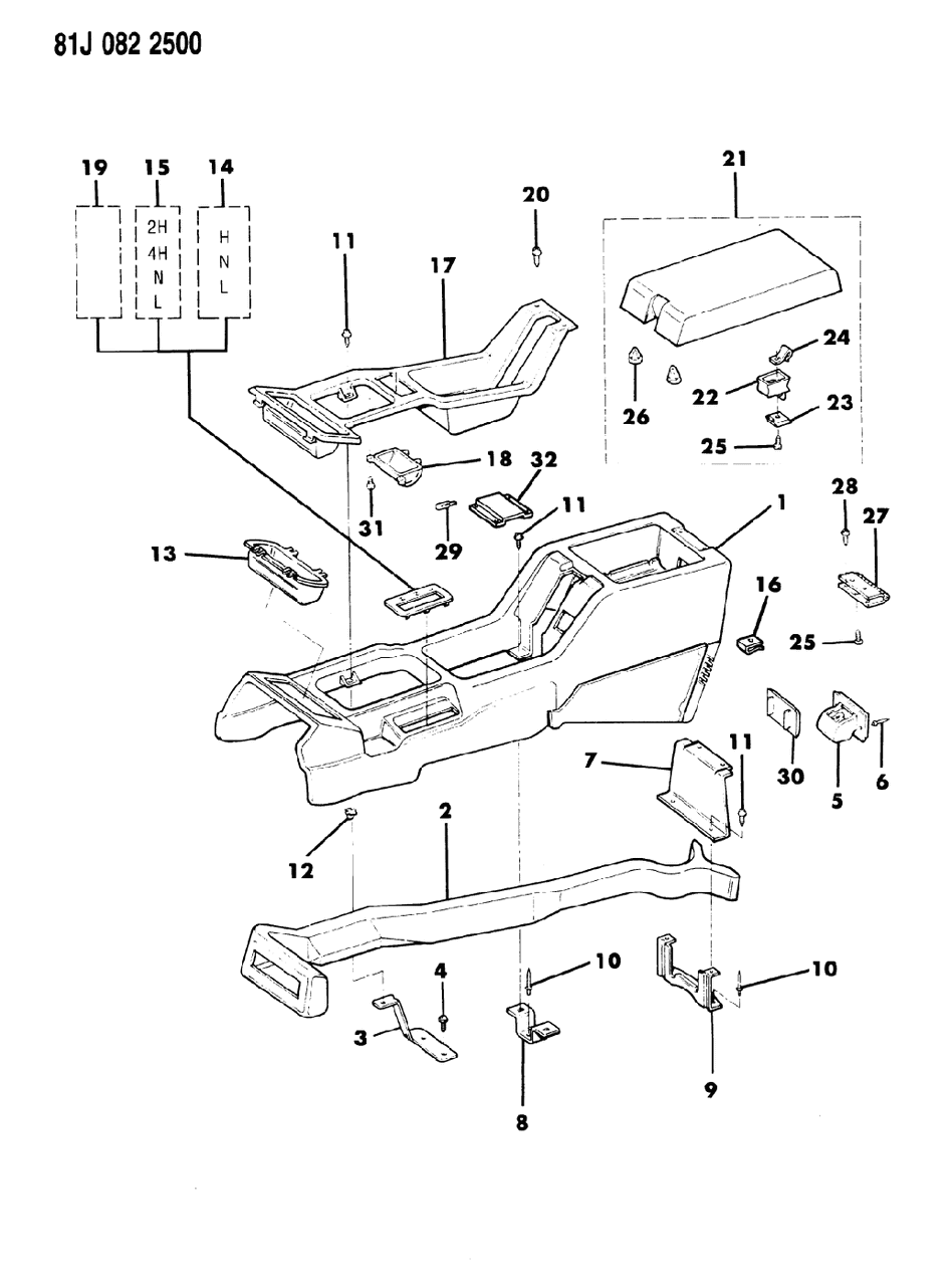 Mopar 55001391 Storage Box