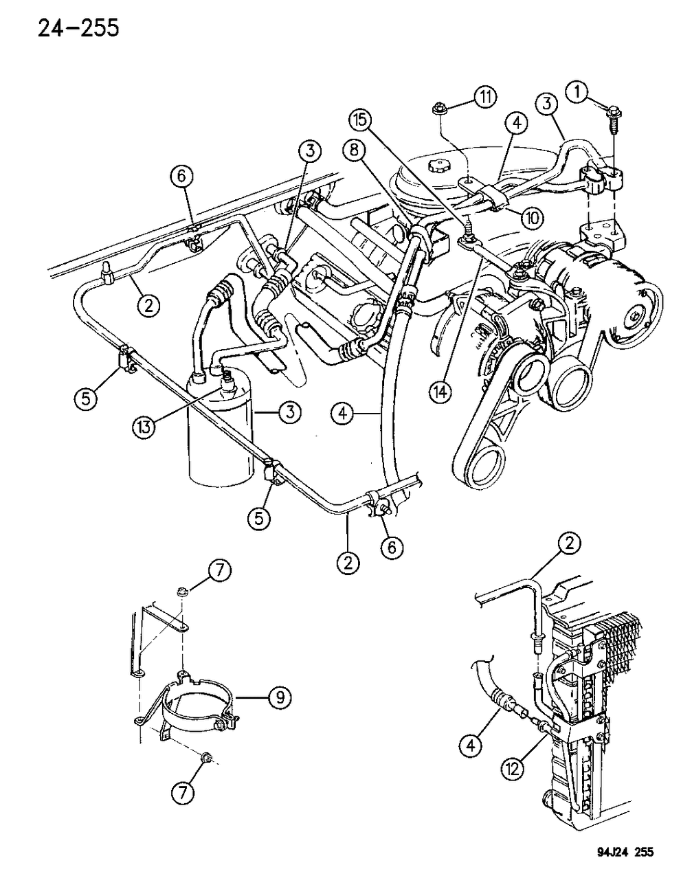 Mopar 55035784 Clip Tube