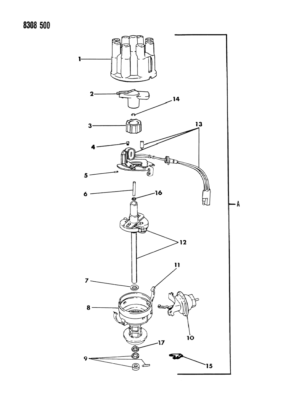 Mopar R4379233 Distributor Assembly