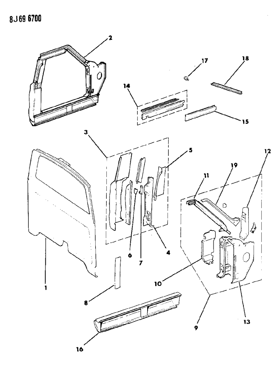 Mopar J5758036 Cab