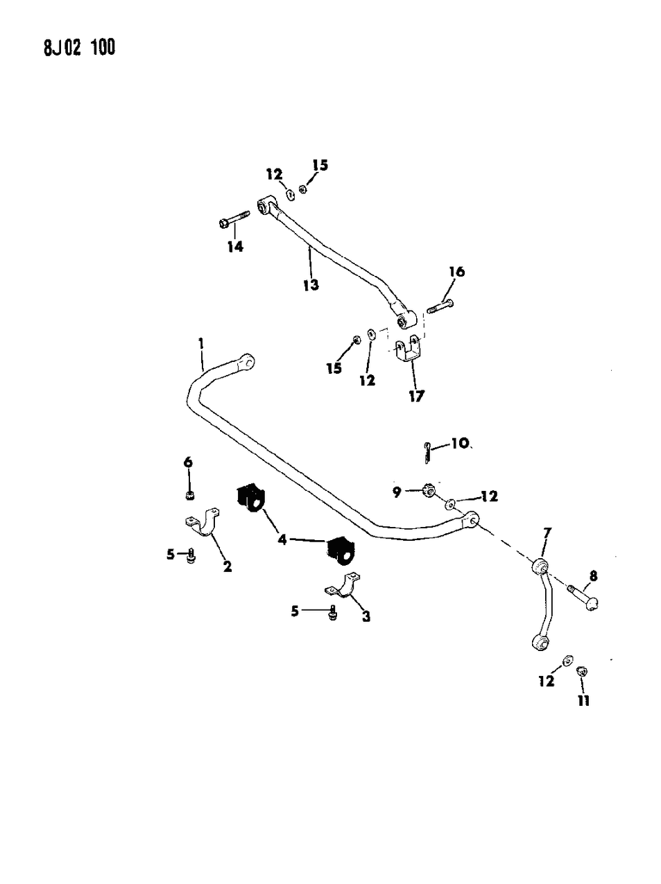 Mopar 52040403 Track Bar