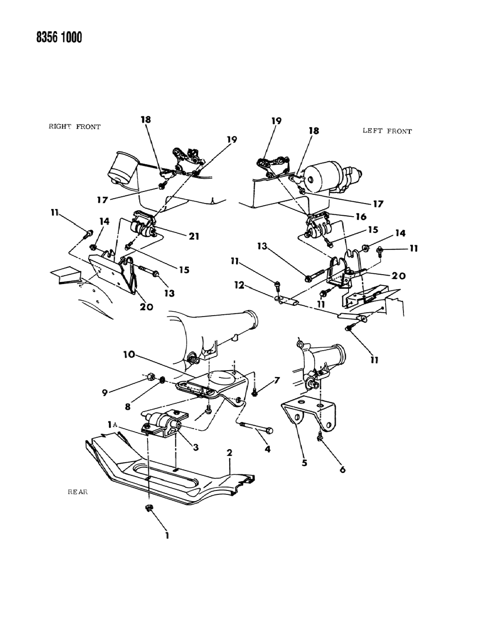 Mopar 4412143 Front Bracket