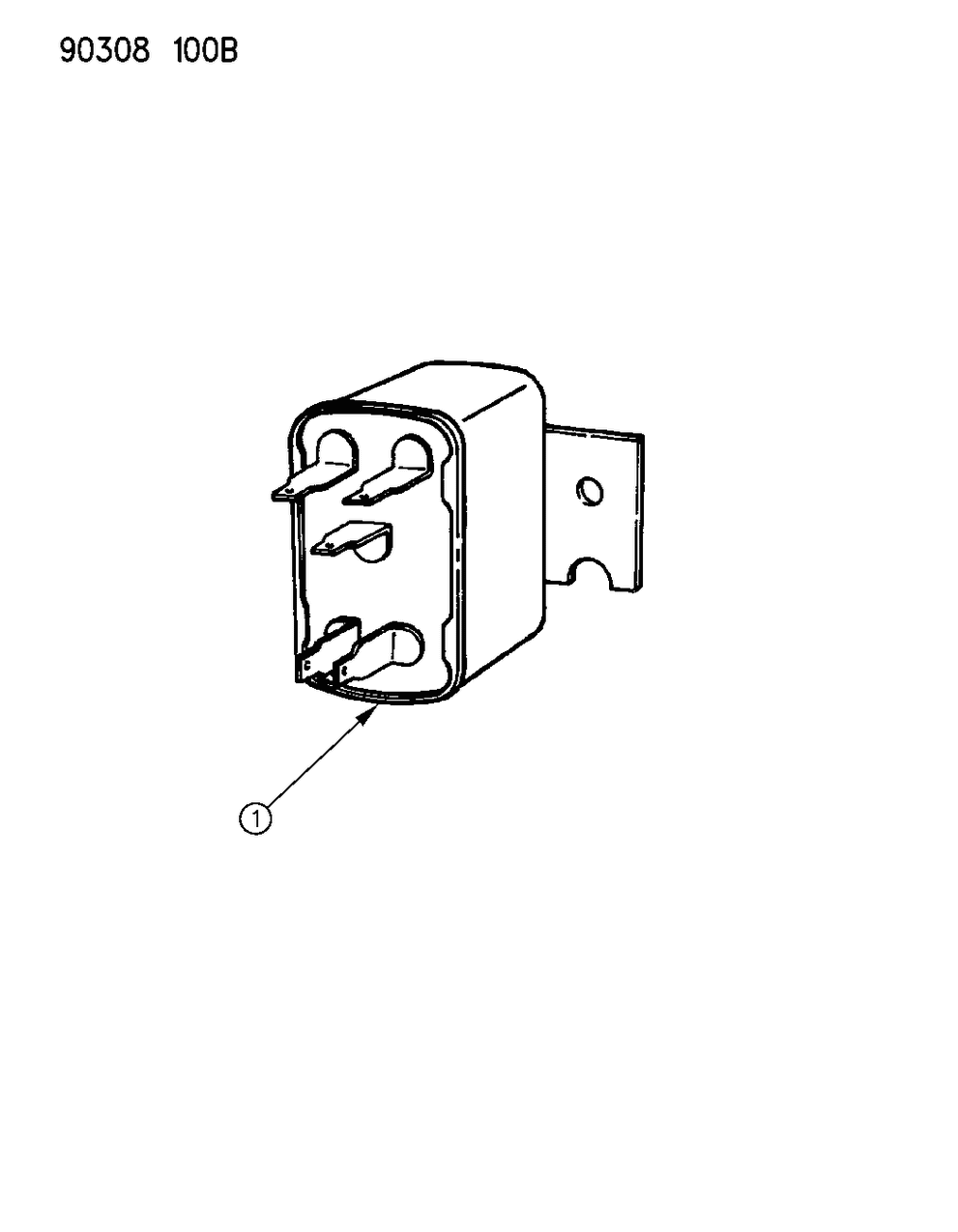 Mopar 56007203 Starter Relay
