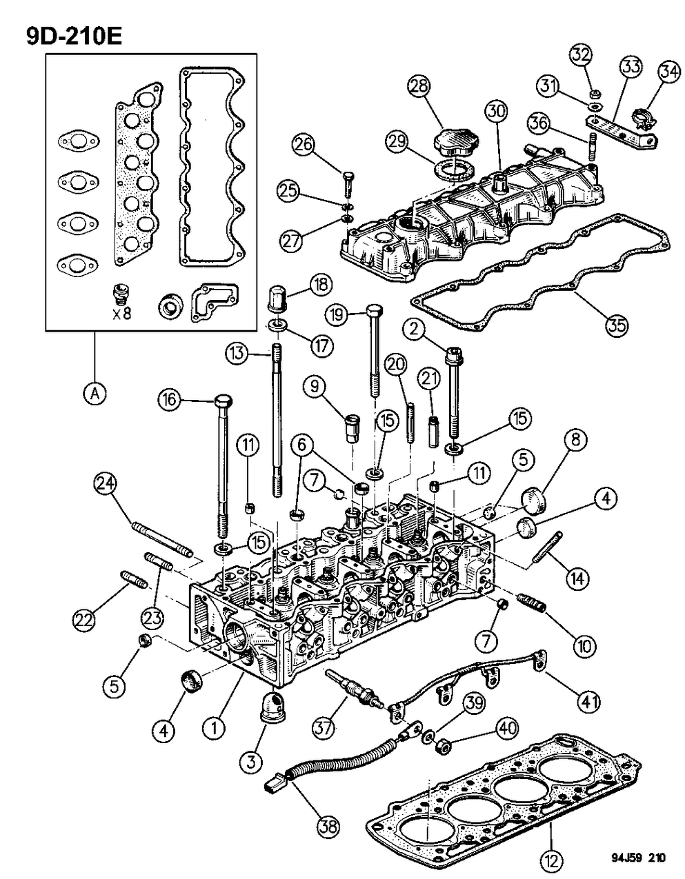 Mopar T0717274 Valve Cover