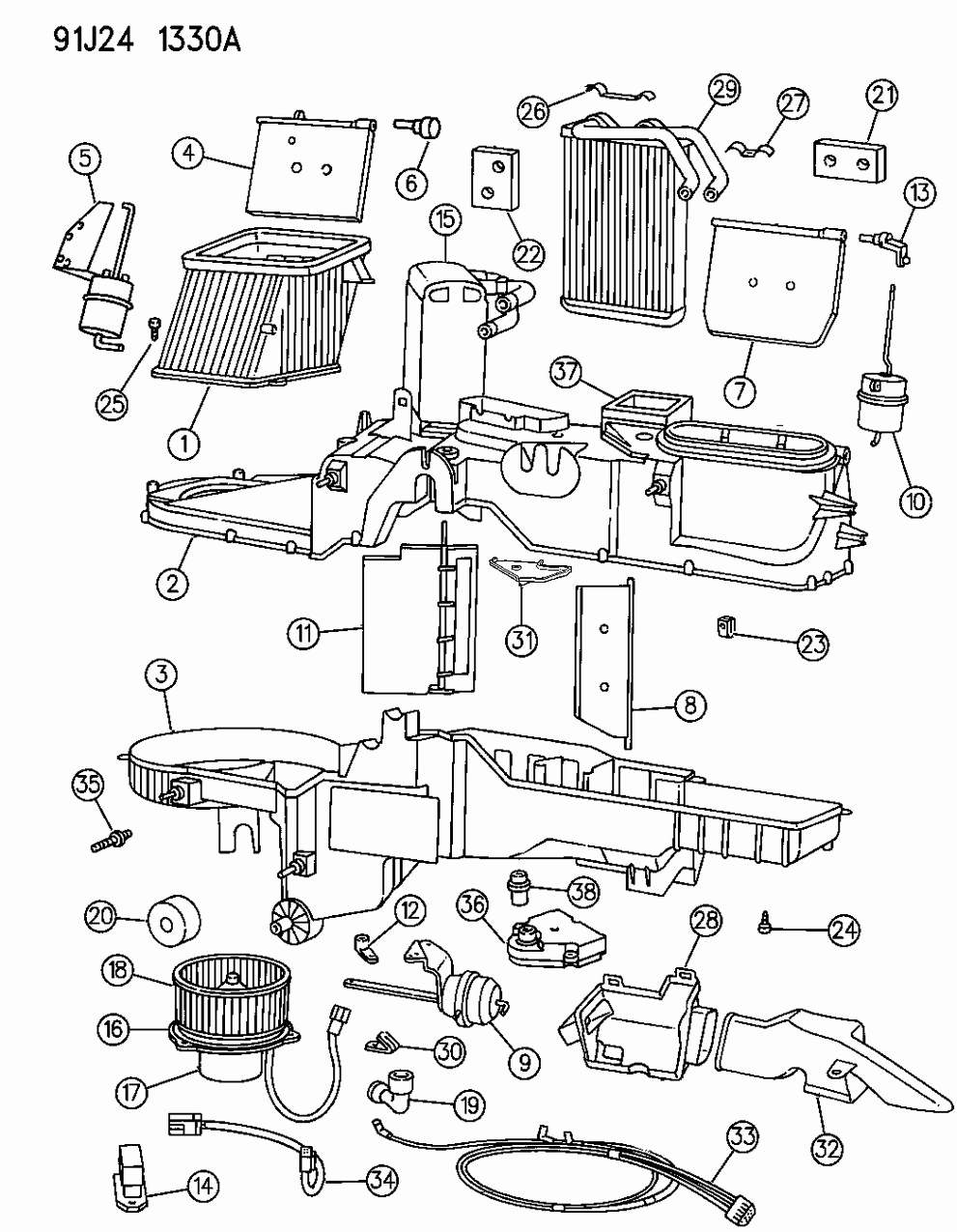 Mopar 4720547 Lower Housing