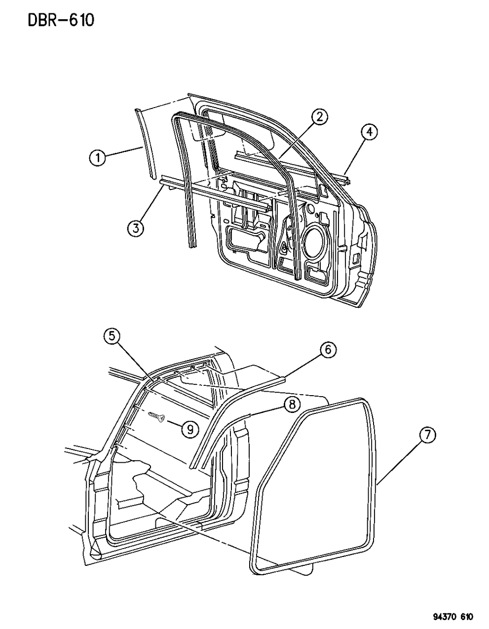 Mopar 4778237 Panel, Assembly Bodyside Aperture