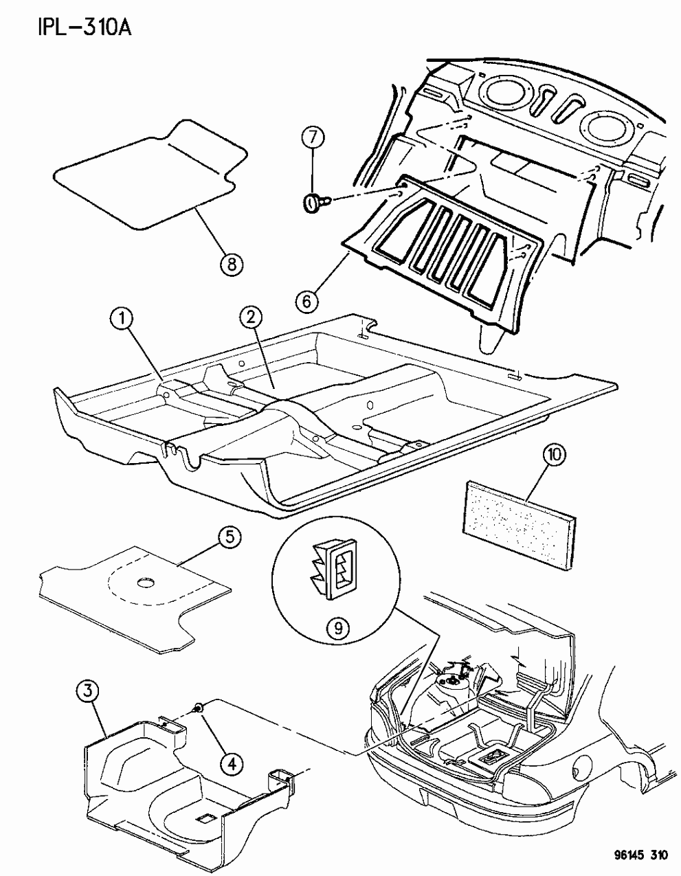 Mopar 5016811AA Exhauster, Bodyside Aperture Panel Air