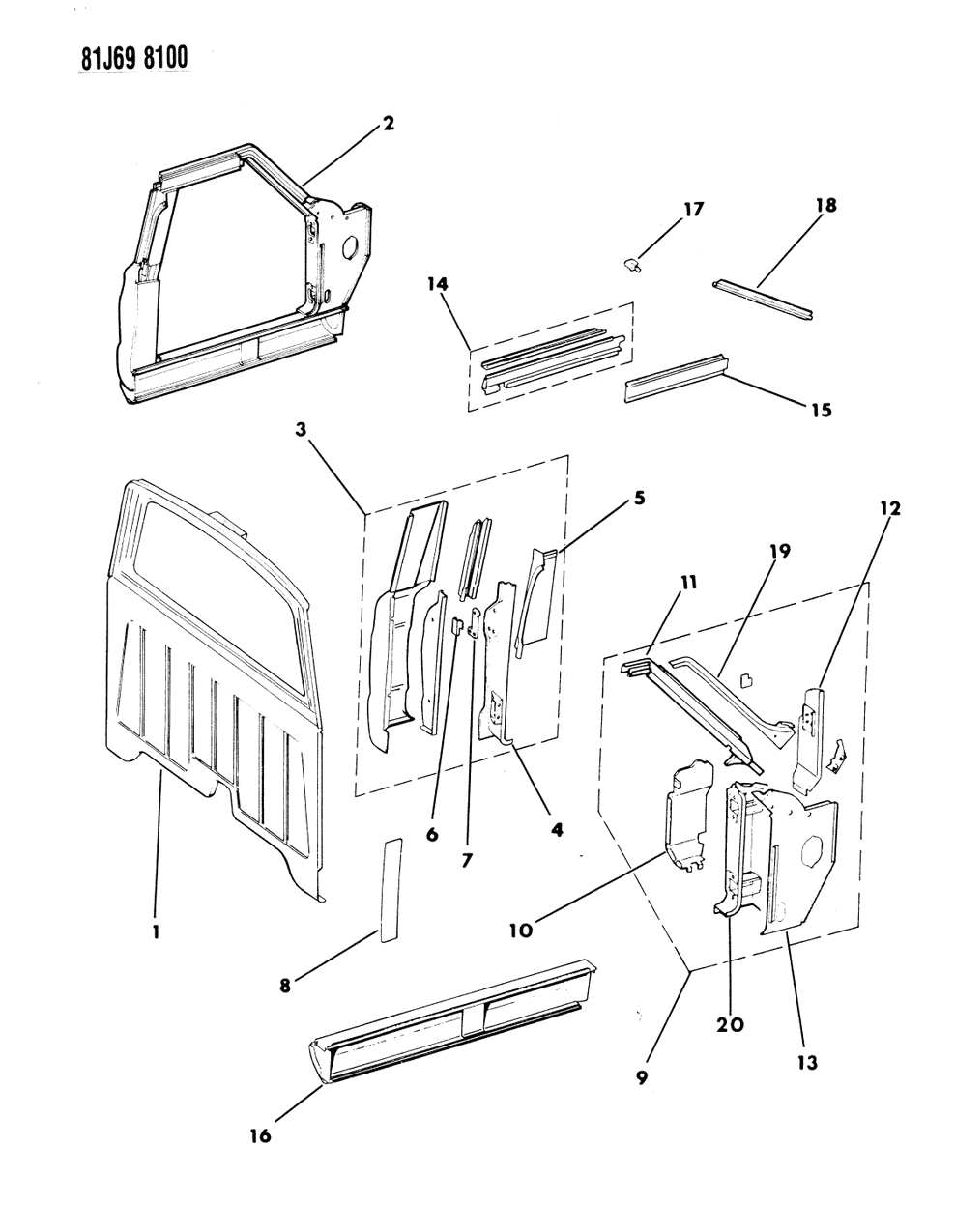 Mopar J5758036 Cab