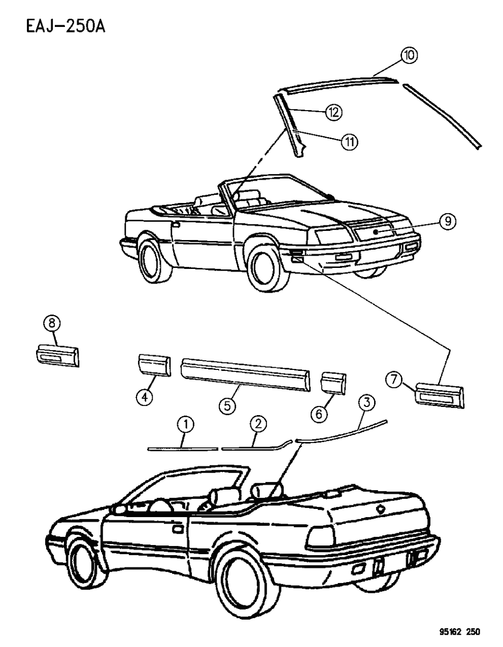 Mopar AE86RRB Lamp Or Cover Assembly, Rear Nerf Extension