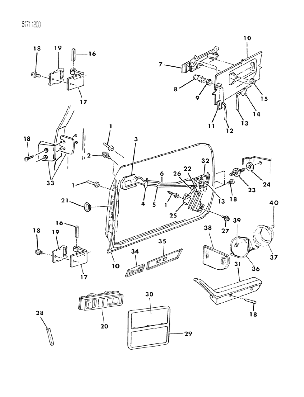 Mopar 4336450 Reinforcement, Lockface AT Belt, Right