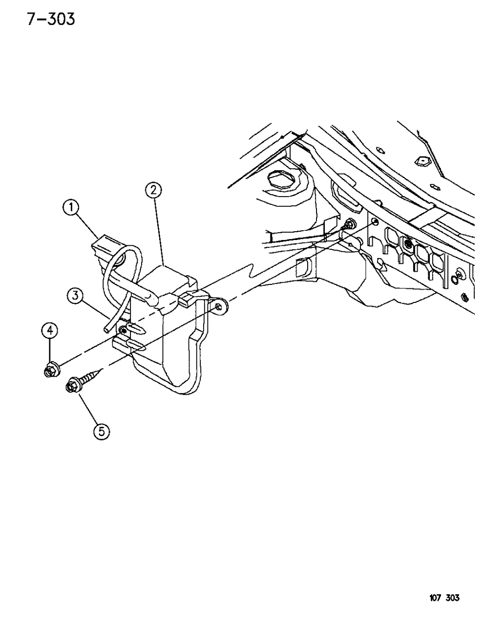 Mopar 4495804 Coolant Hose
