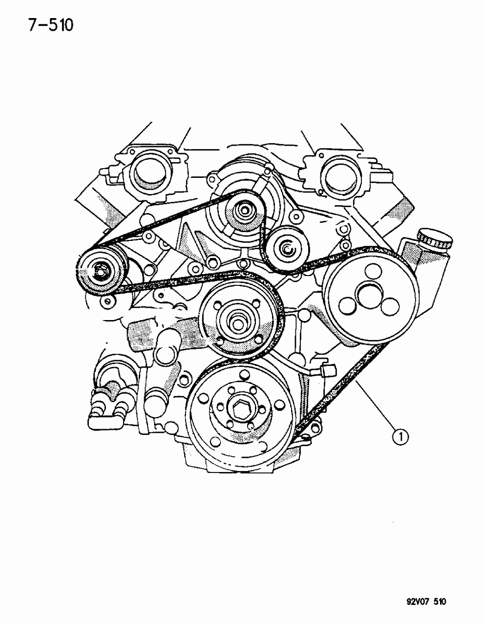 Mopar 5245620 Belt, Drive