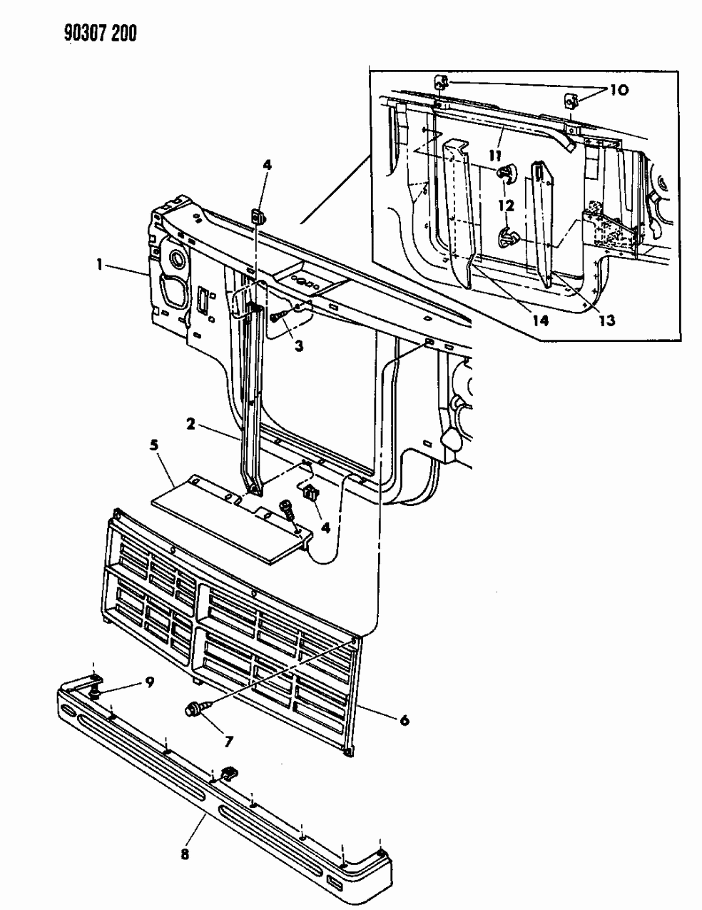 Mopar 55029329 Air Seal