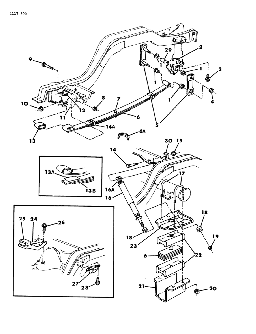 Mopar 4052125 Bushings
