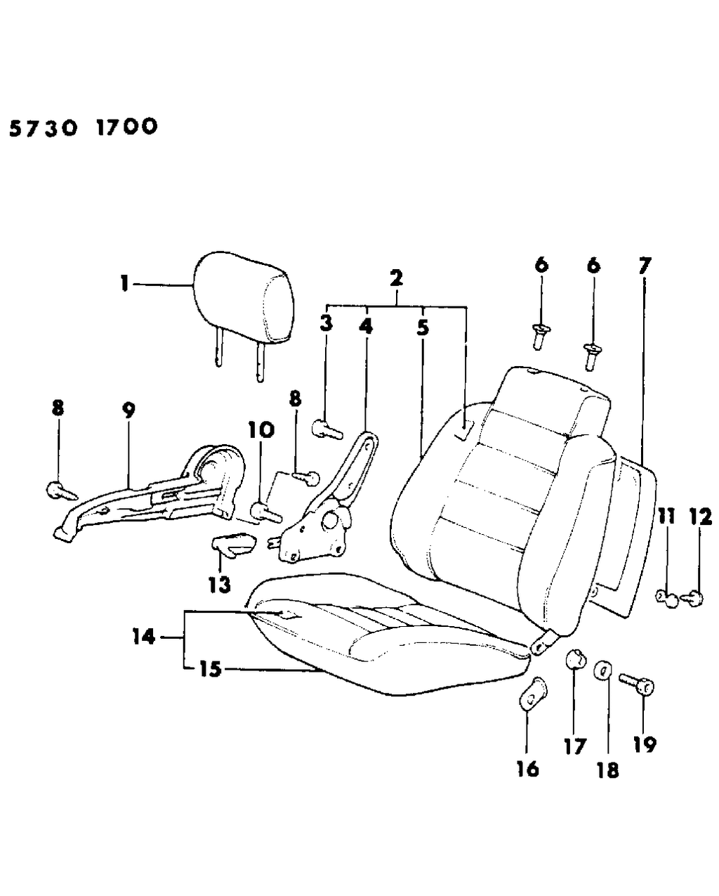 Mopar MF453615 Screw, Tapping (4X12)