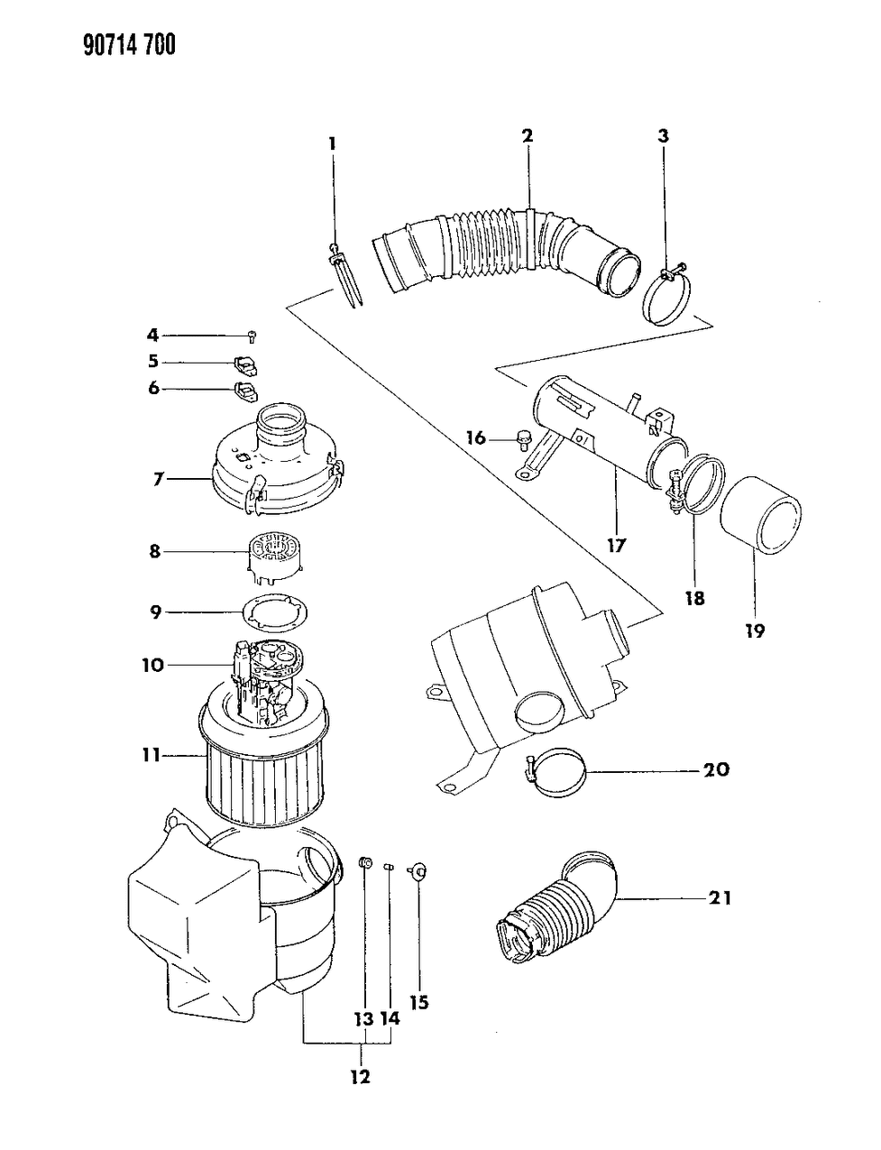Mopar MD118126 Mass Air Flow Sensor