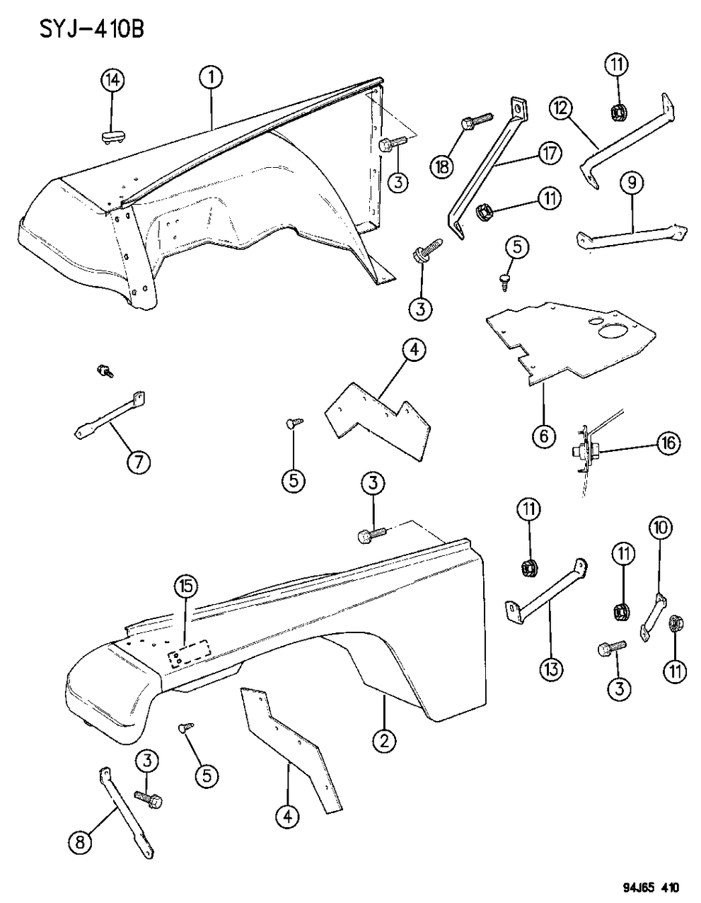 Mopar 55010840 Splash Shield