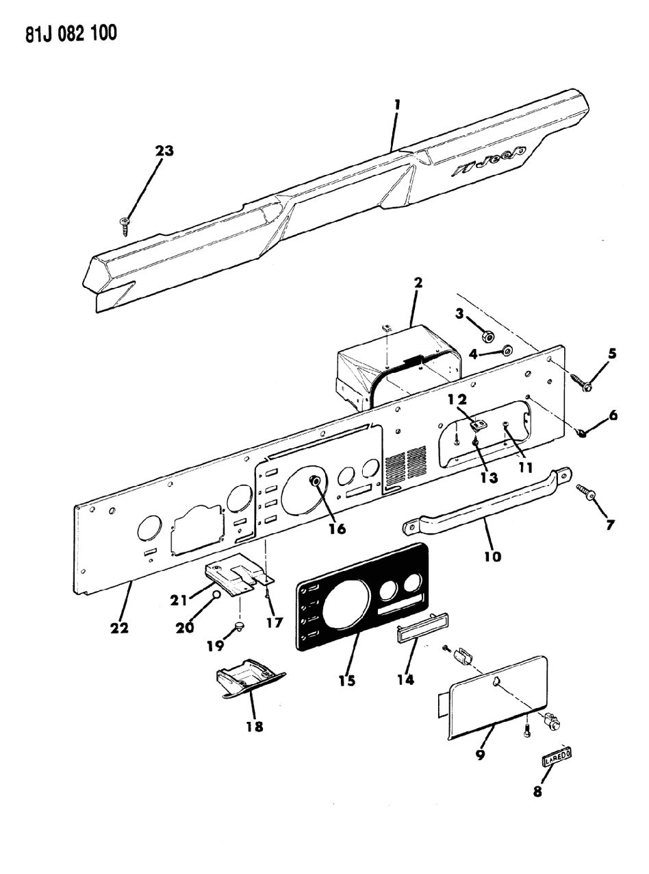Mopar J0970053 Glove Box Door
