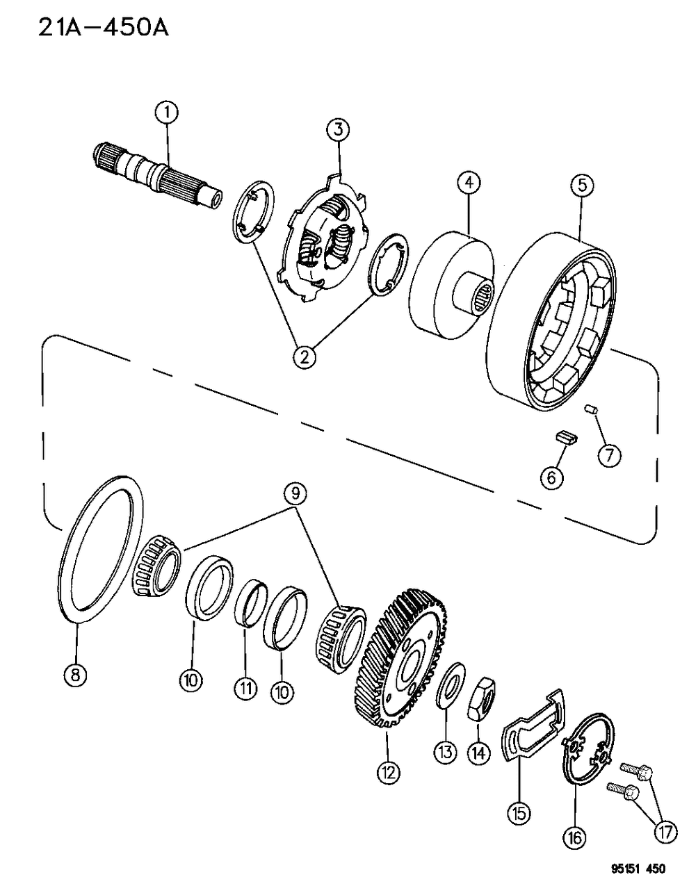 Mopar 5222137 Bushing, Low And Reverse Drum