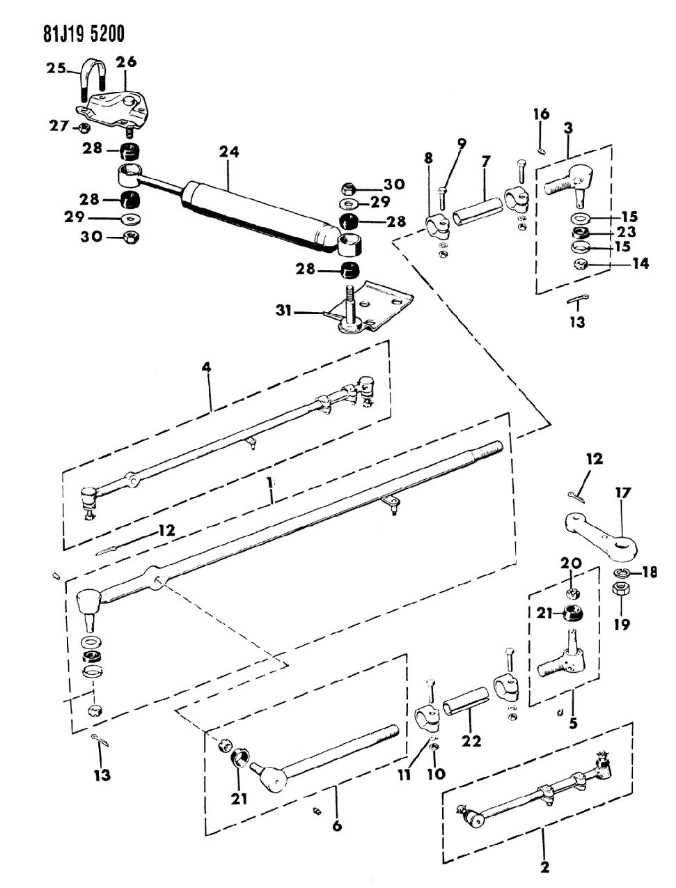 Mopar J0940121 U - Bolt