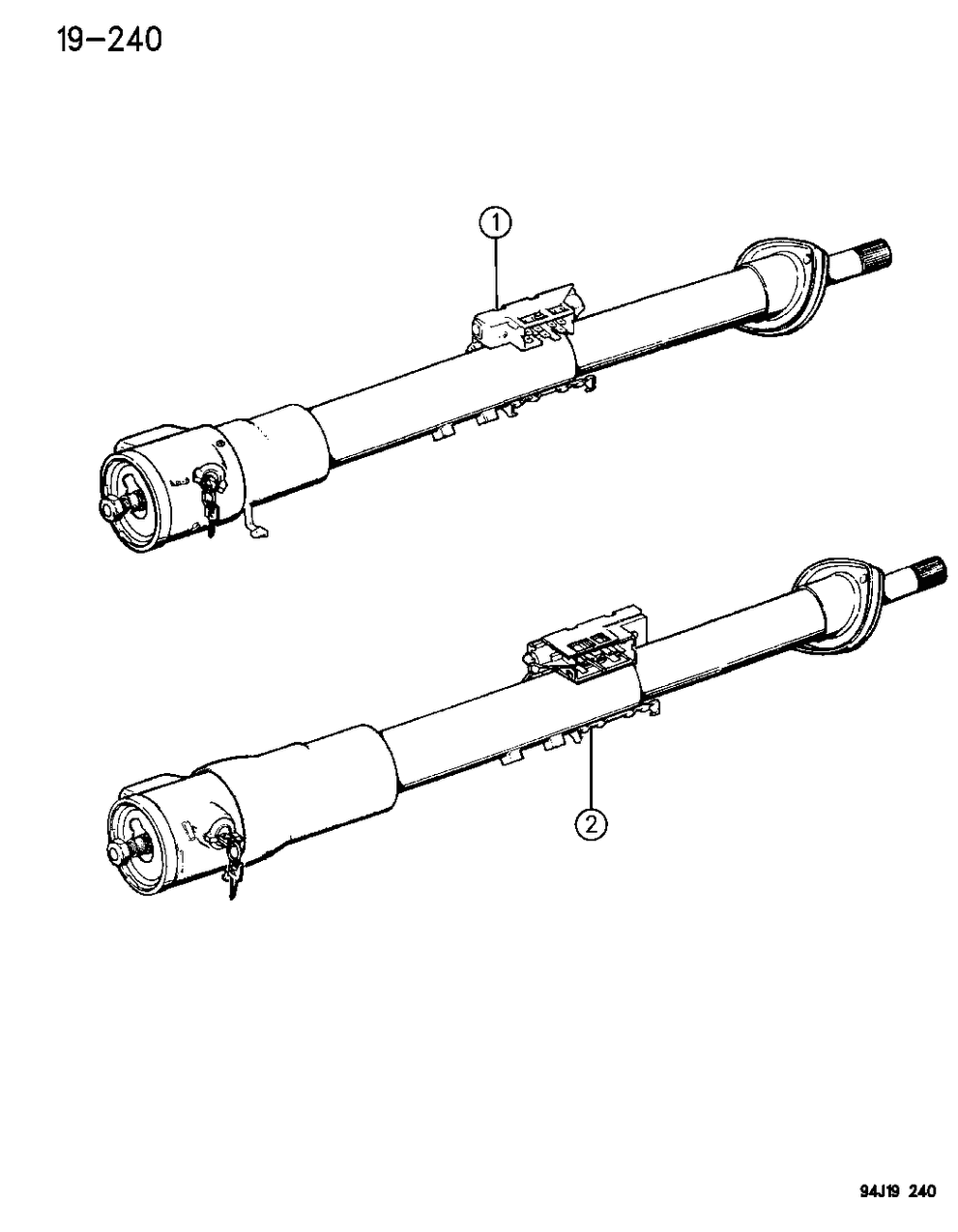 Mopar 52078609 Steering Column