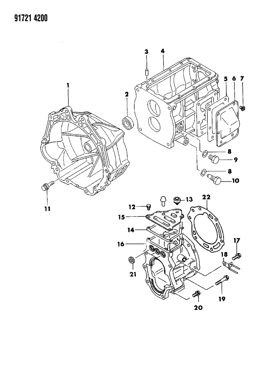 Mopar MF660038 Gasket , (20)