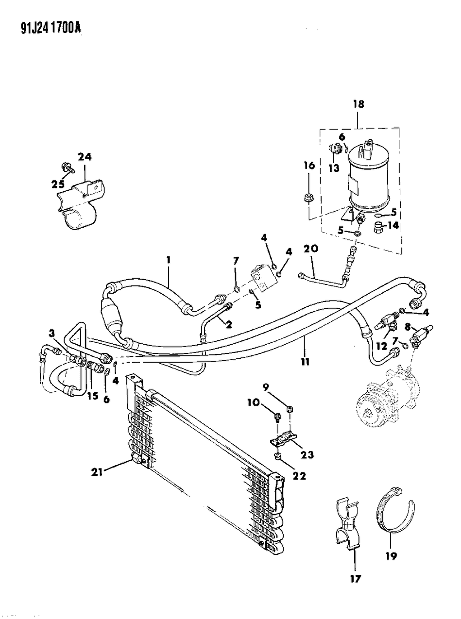 Mopar 55035999 Core, Condenser