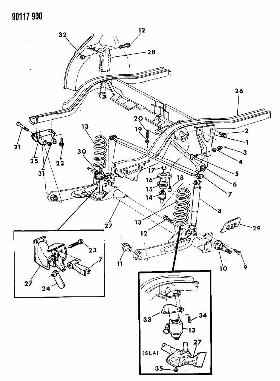 Mopar 4421008 Coil Spring
