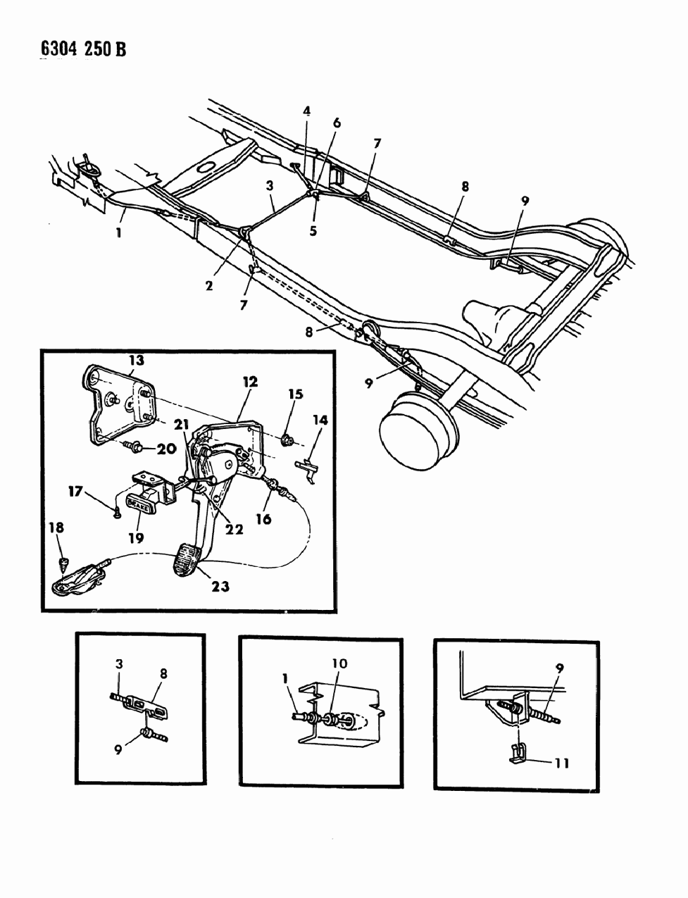 Mopar 4221760 Parking Brake Warning Switch
