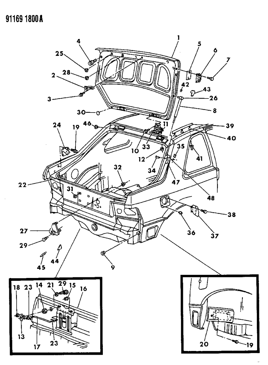Mopar 5255379 Lift Gate