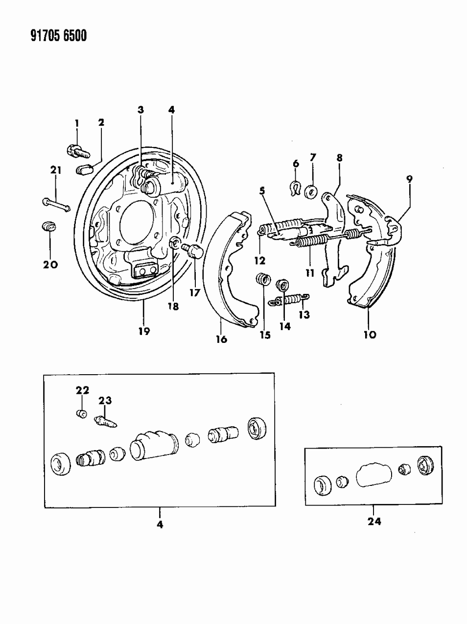 Mopar MB618298 Bleeder, Wheel Cylinder