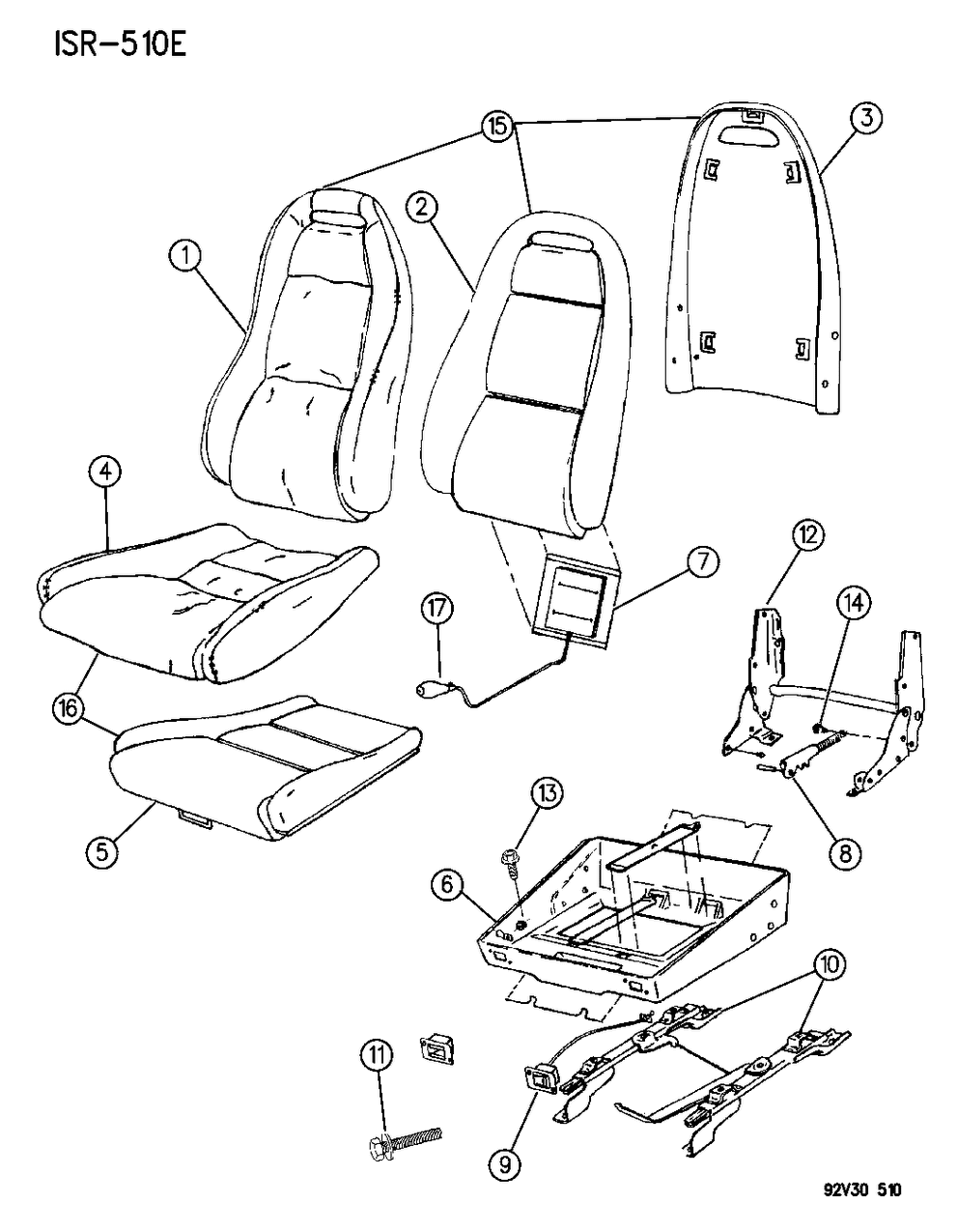 Mopar MV27PD5 Cover, Cushion