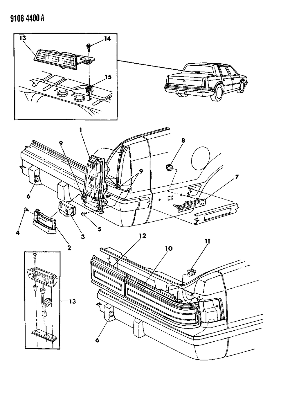 Mopar 4399066 Lamp, High Mounted Stop