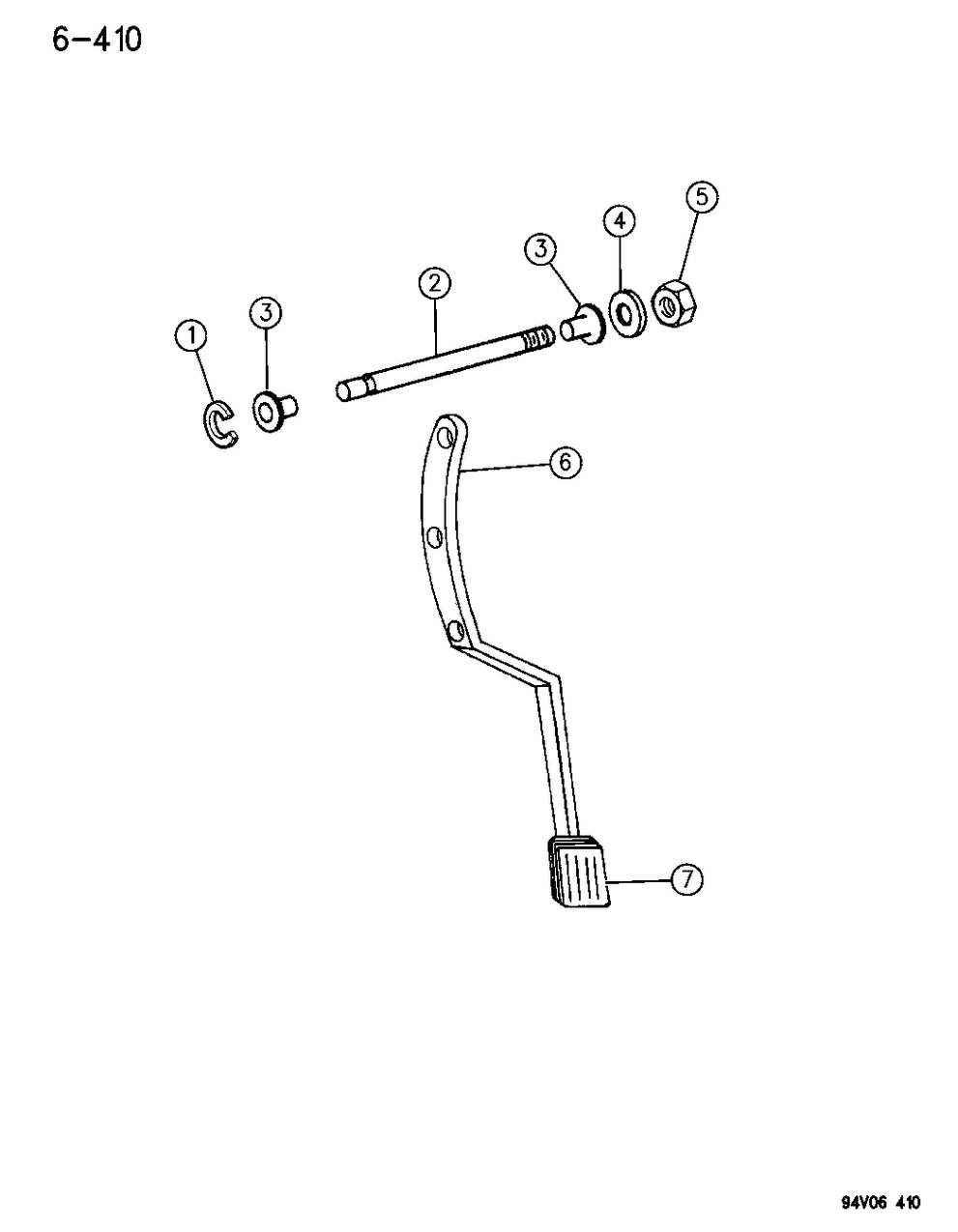 Mopar 4723478 Pad, Clutch Pedal