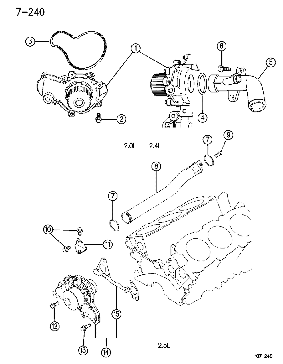 Mopar 5264690 Tube Assembly, Water Inlet