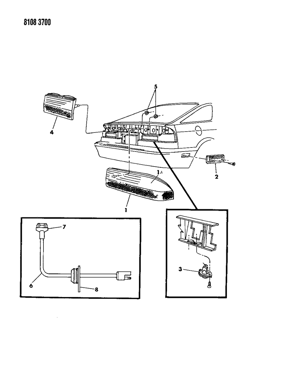 Mopar 5262310 Adaptor, Reflector, Stick - On, Europe, Right