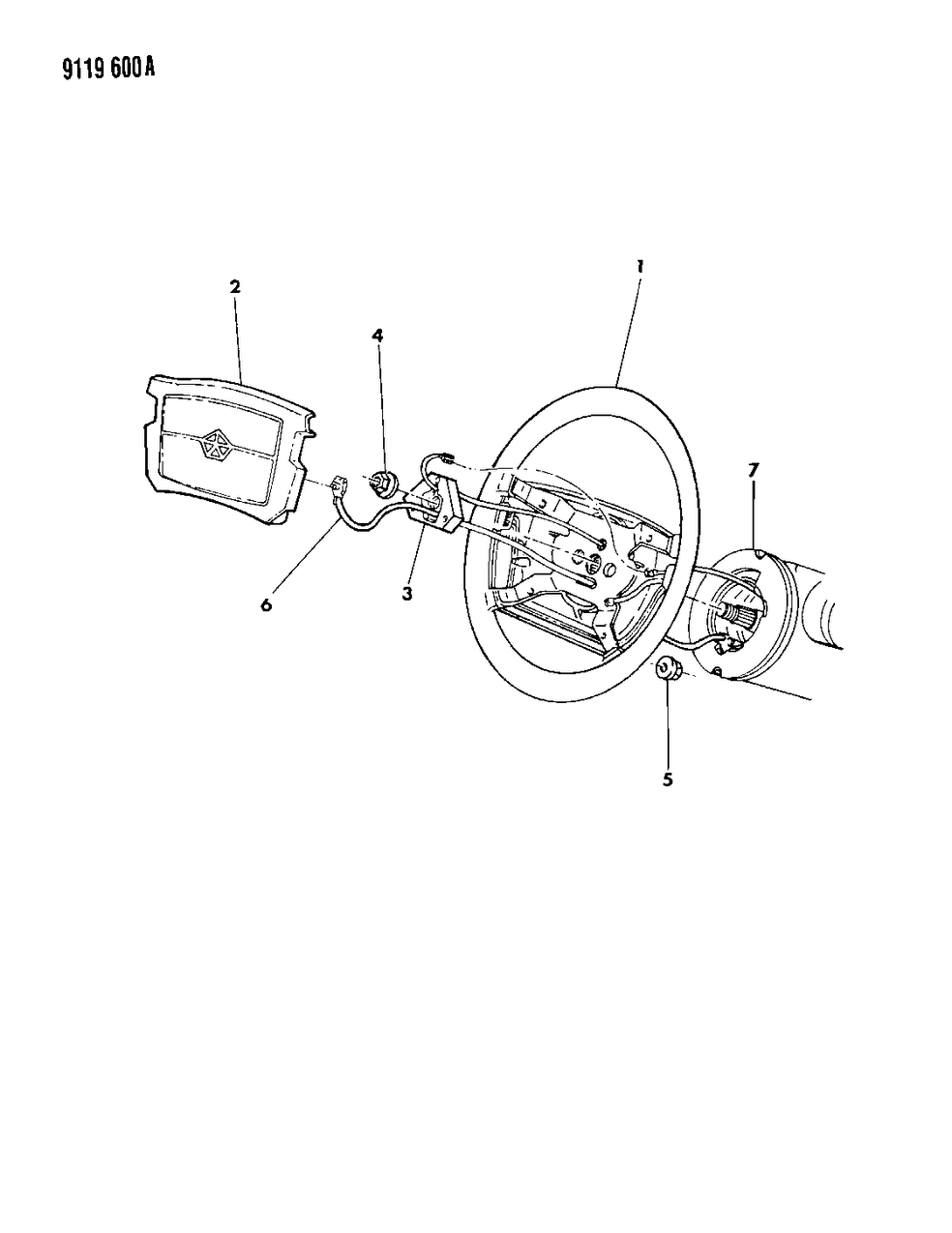 Mopar AK86JC5 Air Bag Module, Gray