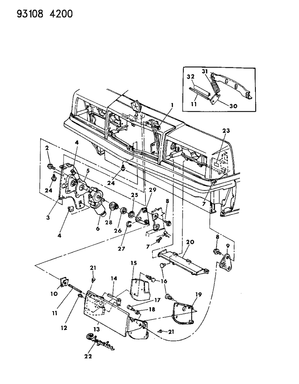 Mopar 4576524 Torsion Bar