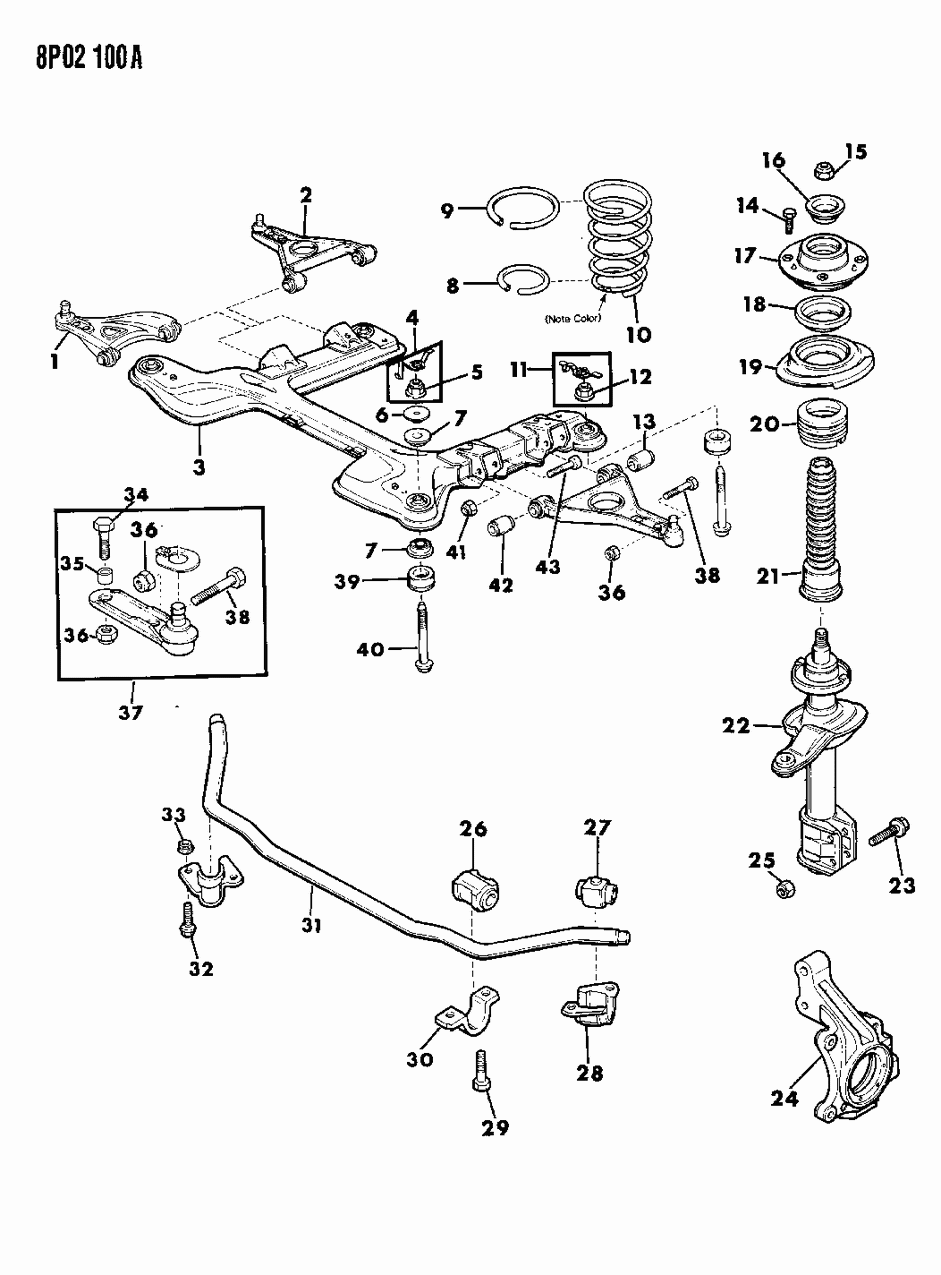 Mopar J4200089 Bolt 25Mm
