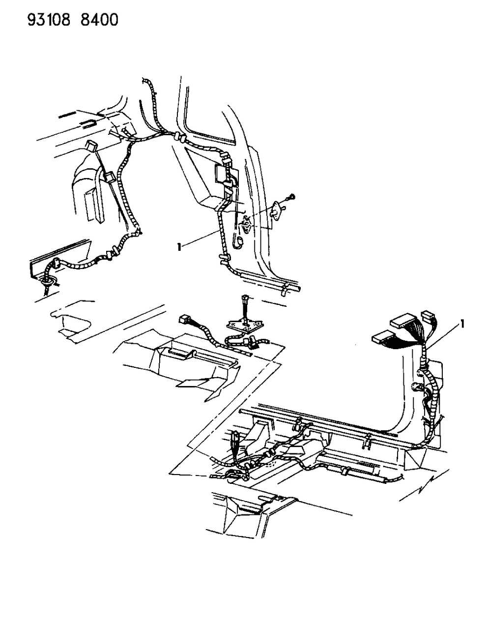 Mopar 4527466 Wiring, Body & Accessory