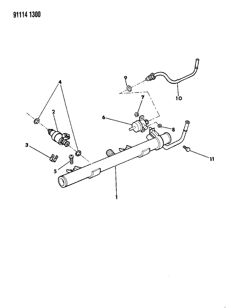 Mopar 4504325 Fuel Pressure Regulator