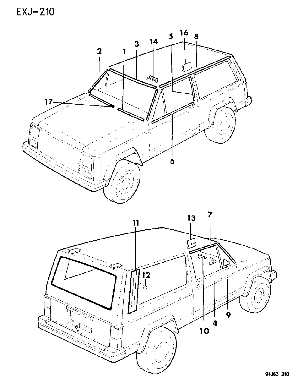 Mopar 55005313 Cover, Used In Place Of Mirror, Right, Outer
