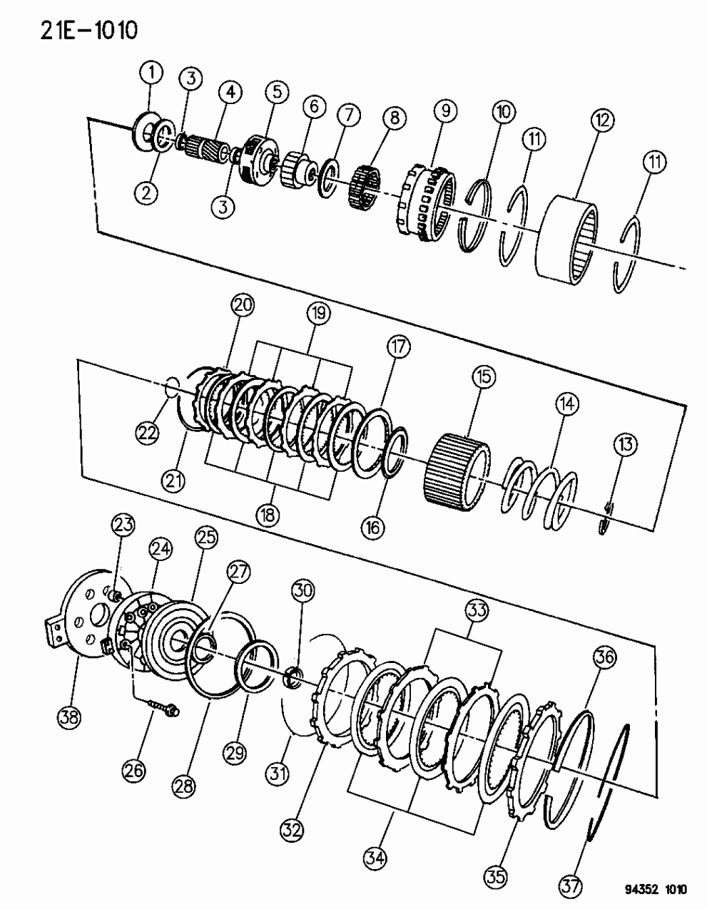 Mopar 4461130 Gear, Overdrive Annulus, Except Diesel Engine