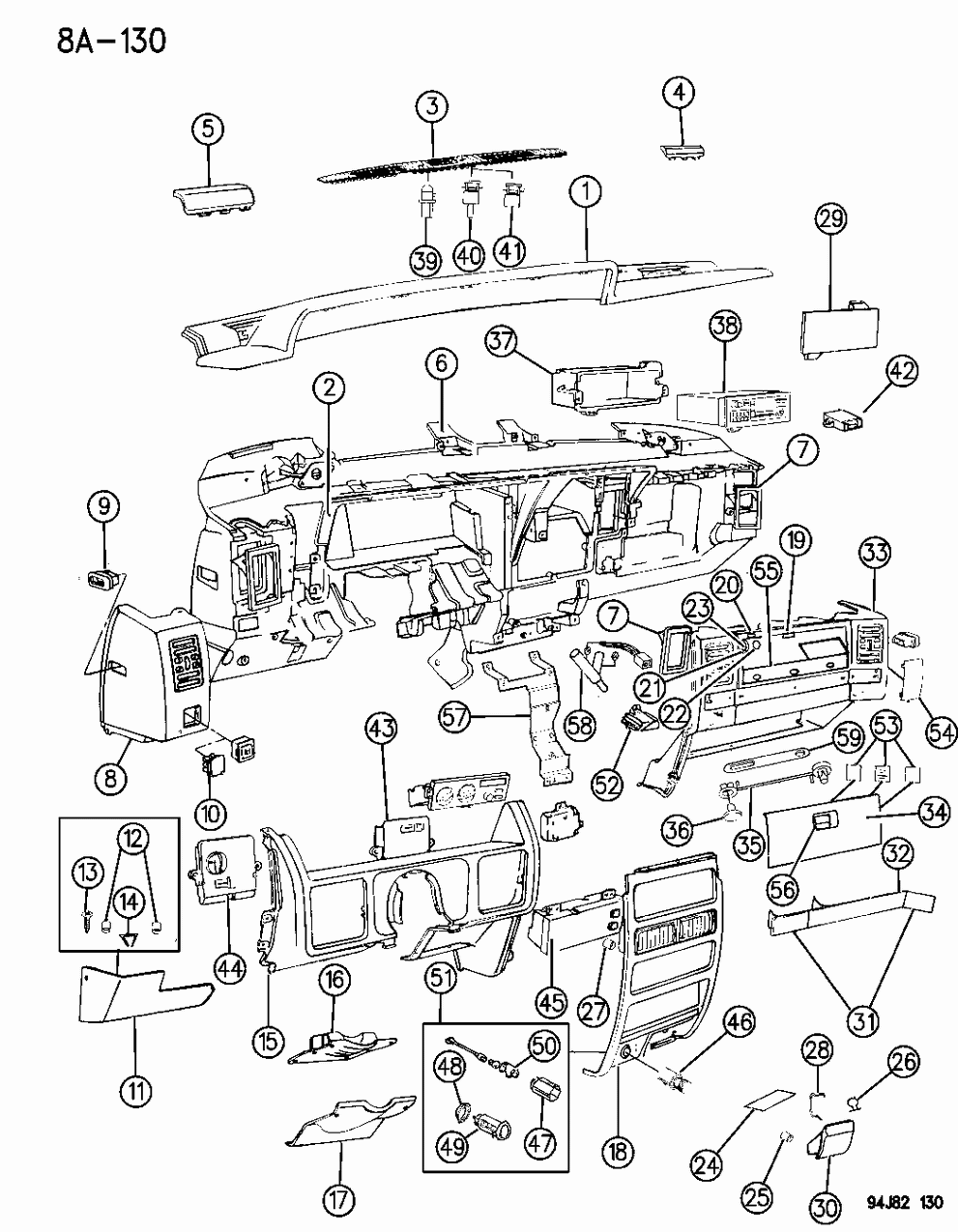 Mopar 56005557 In-Car Sensor