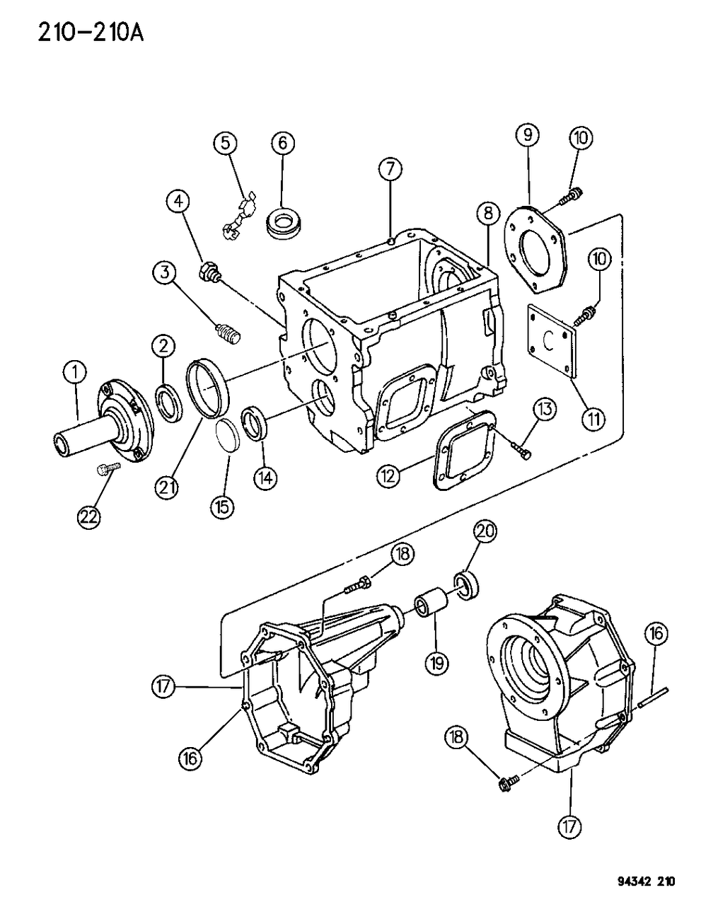 Mopar 4637784 Plate Transmission Module