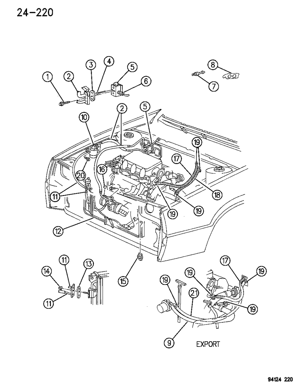 Mopar 4677362 High Pressure Cut-Off Switch